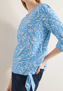 Blouse met knoop