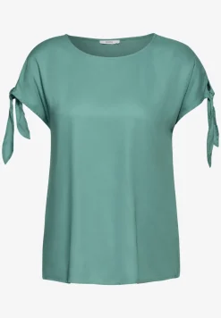 Blouse met knoopdetail