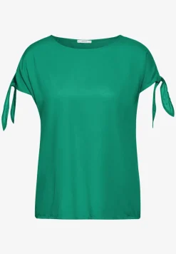 Blouse met knoopdetail