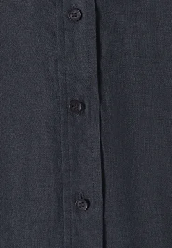 Blouse met korte mouwen van puur linnen
