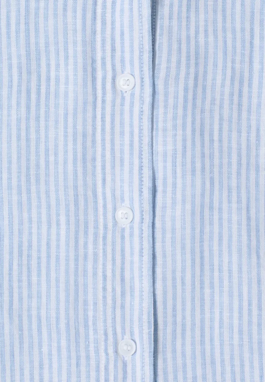 Blouse met korte mouwen van puur linnen