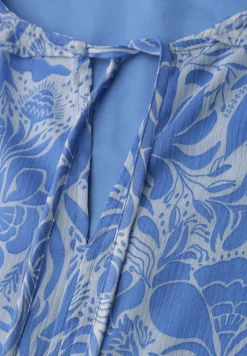 Blouse met lange mouwen en ruches