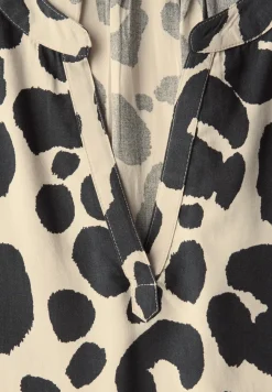 Blouse met leopatroon