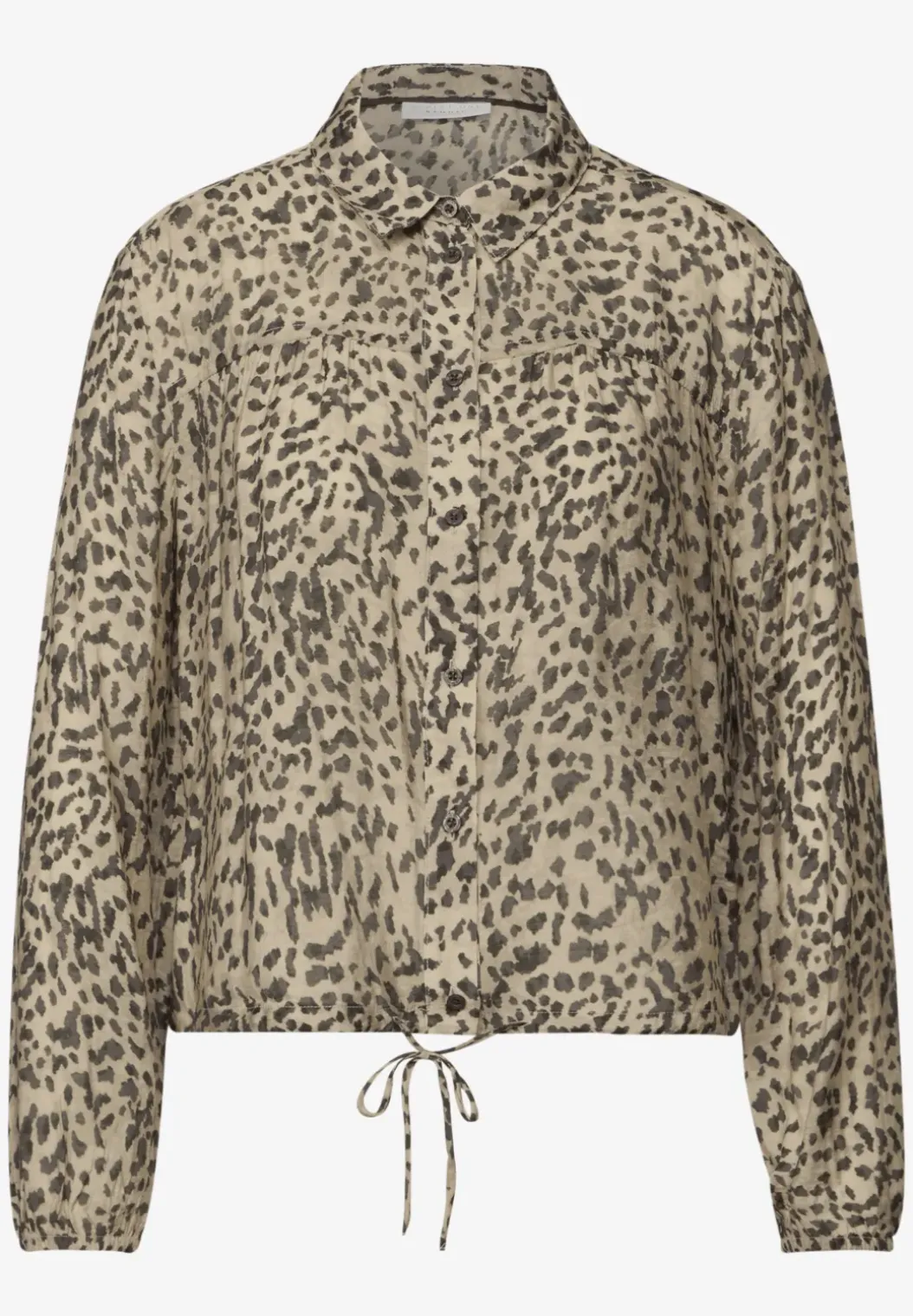 Blouse met leopatroon