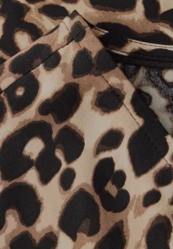 Blouse met leopatroon