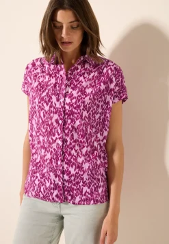 Blouse met minimale print