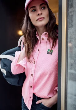 Blouse met patch-detail