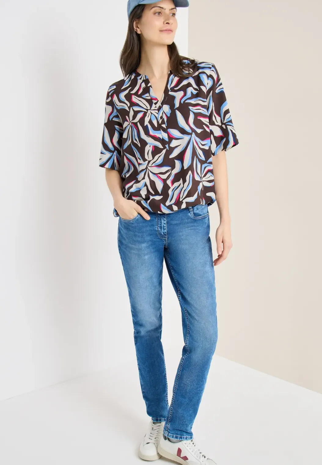 Blouse met patroon