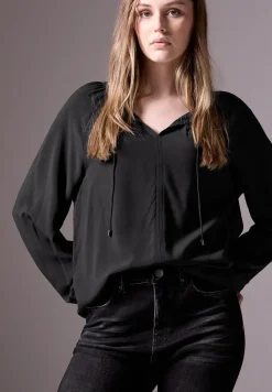 Blouse met plooien