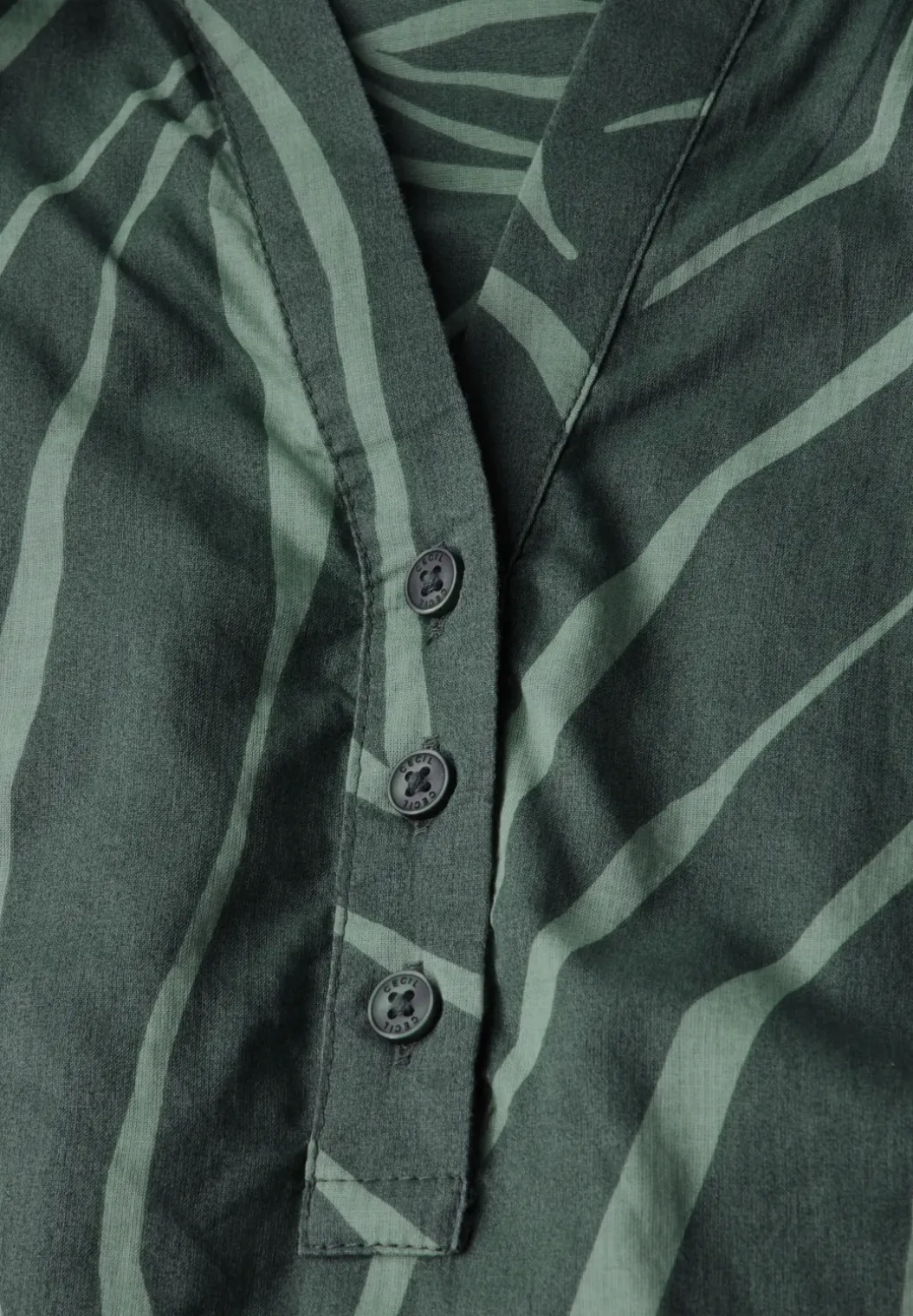 Blouse met printmix