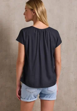 Blouse met rimpels