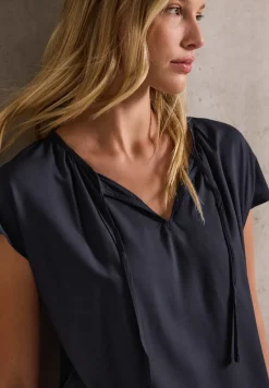 Blouse met rimpels
