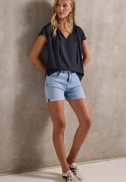 Blouse met rimpels