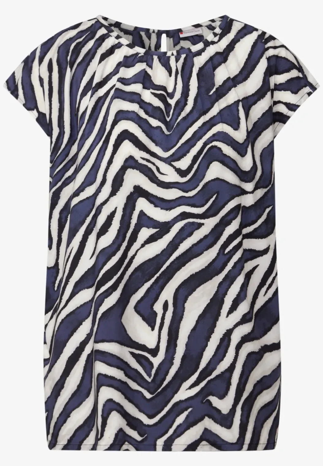 Blouse met rimpels
