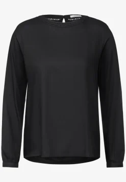 Blouse met ronde hals