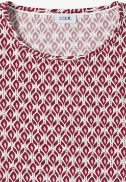 Blouse met ronde hals