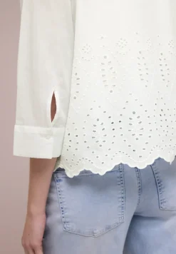 Blouse met shiffley details