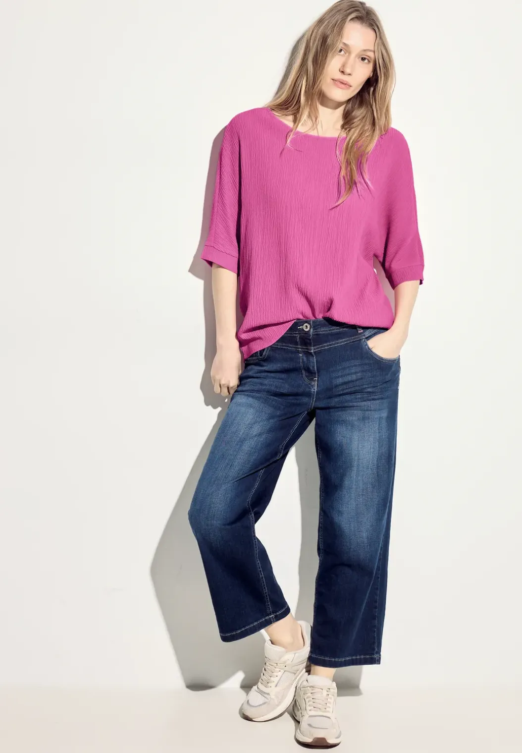 Blouse met structuur