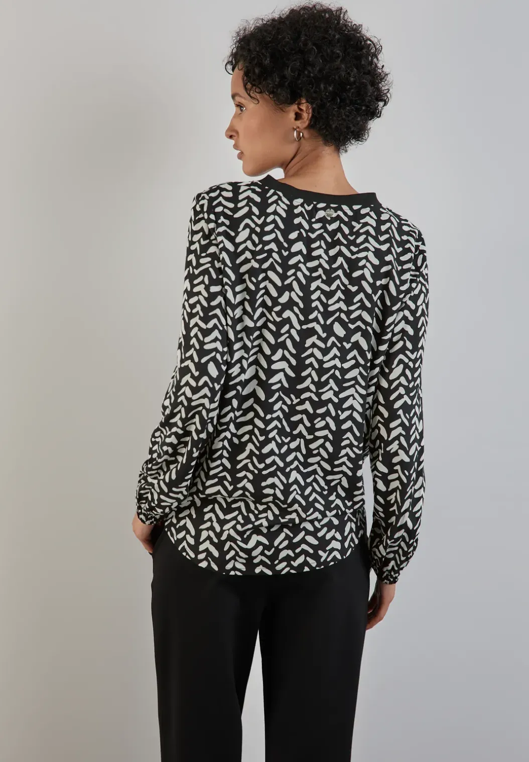 Blouse met tape details