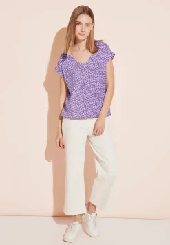 Blouse met V-hals