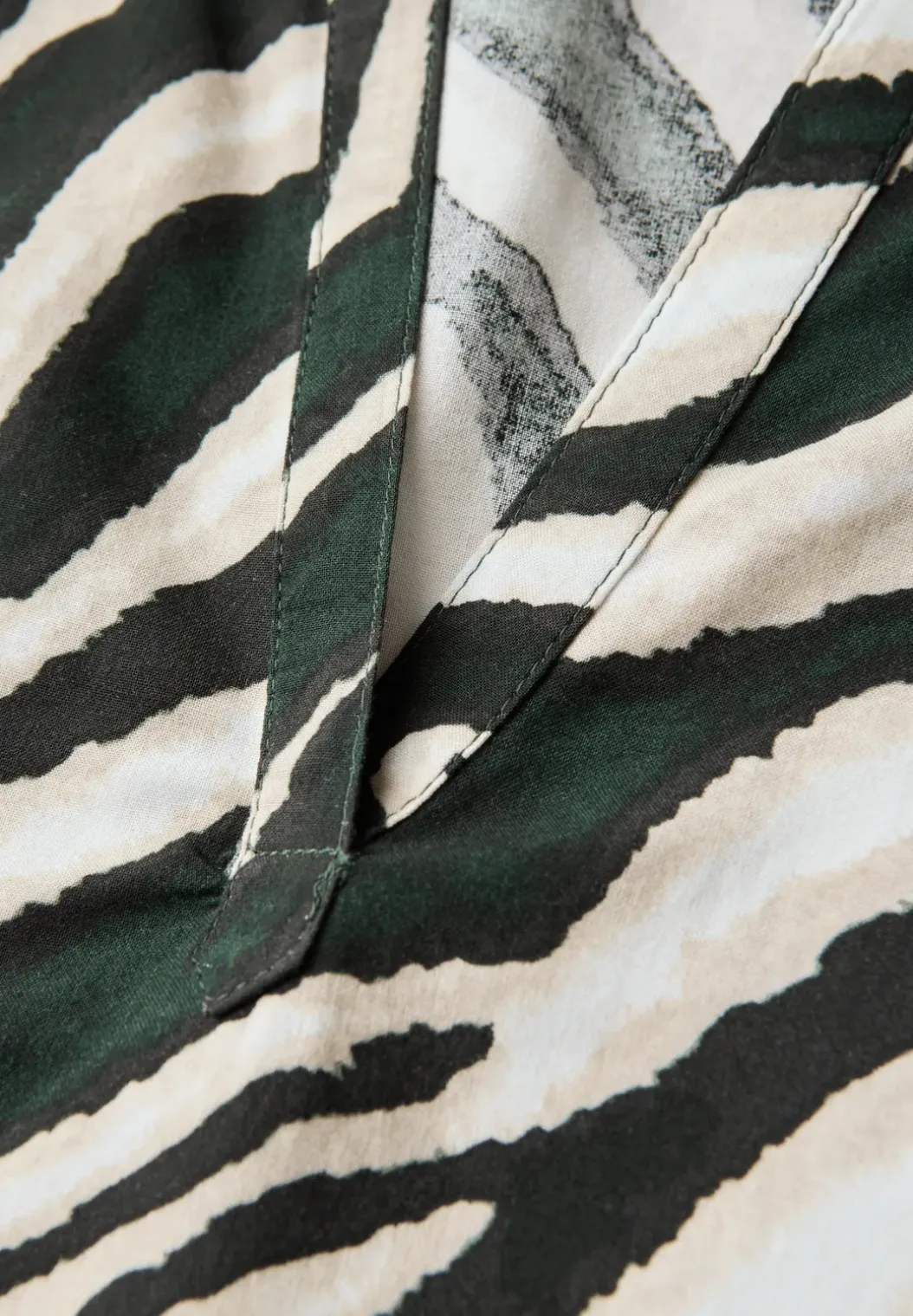 Blouse met zebrapatroon