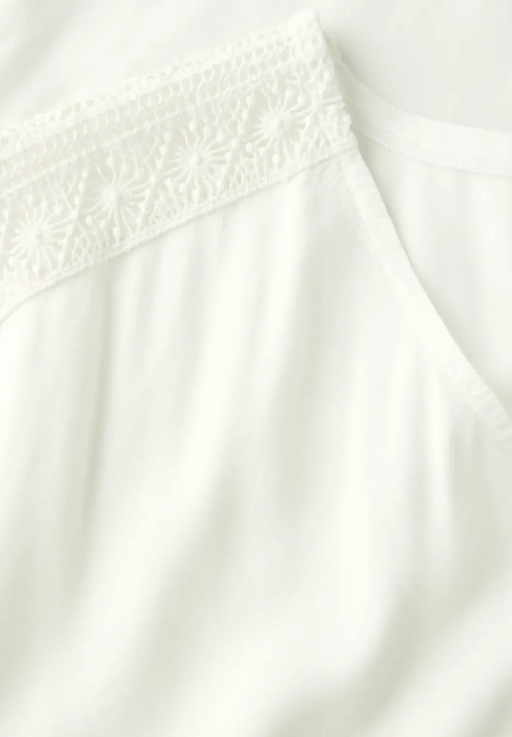 Blouse shirt met kant