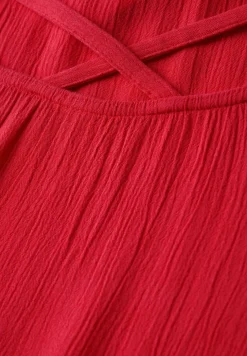 Blouse shirt met lintdetail