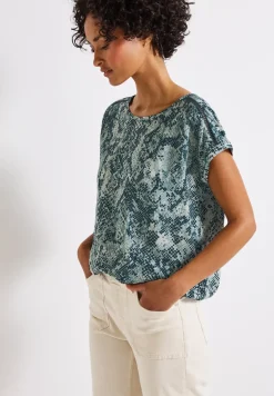 Blouse shirt met tape details