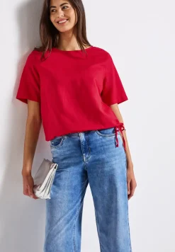Blouse shirt met trekkoord