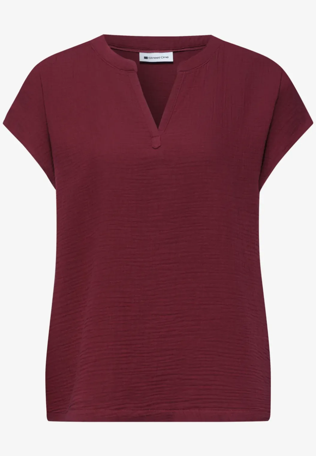Blouse shirt van mousseline