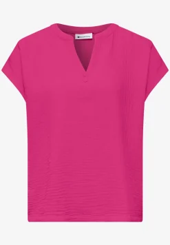 Blouse shirt van mousseline
