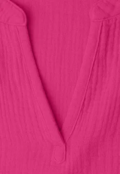 Blouse shirt van mousseline