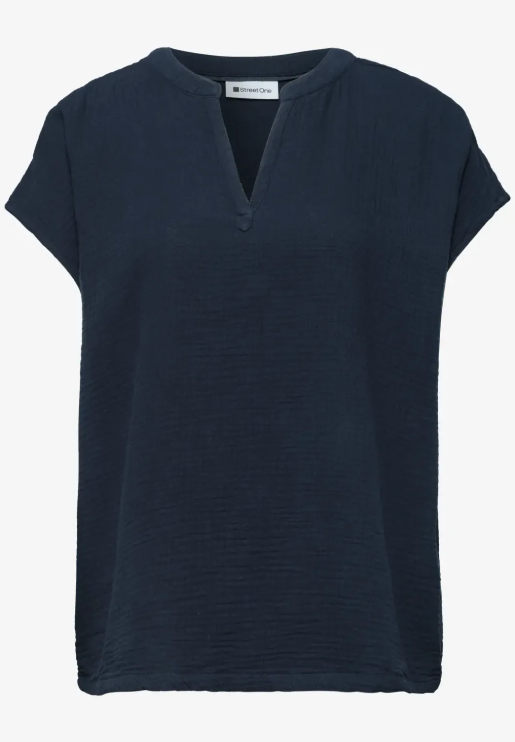 Blouse shirt van mousseline