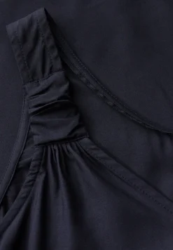 Blouse top met knoopdetail