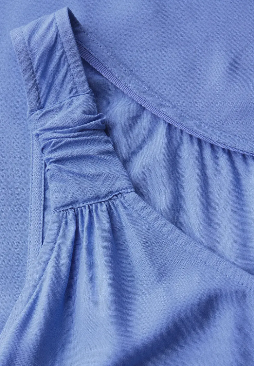Blouse top met knoopdetail