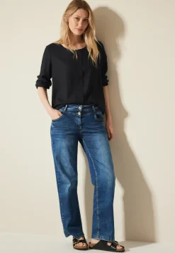 blouse van structuurmix