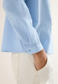 Blouse in effen kleur