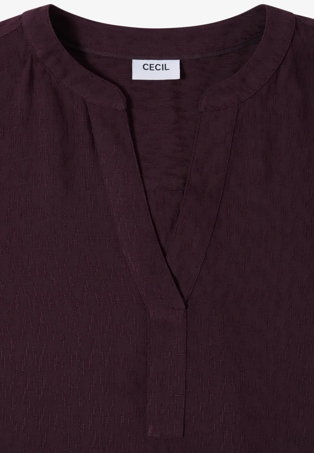 Blouse in effen kleur