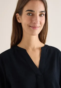 Blouse in effen kleur