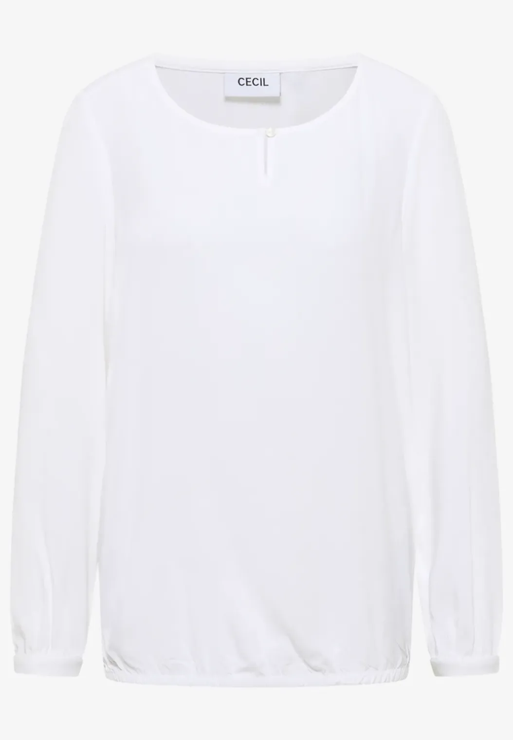 Blouse in effen kleur