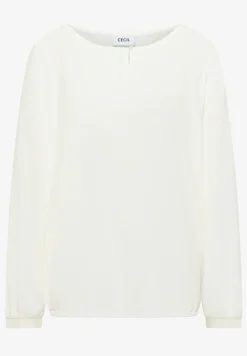 Blouse in effen kleur