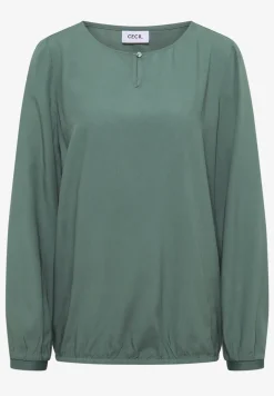Blouse in effen kleur