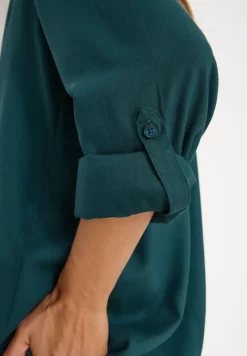 Blouse in effen kleur