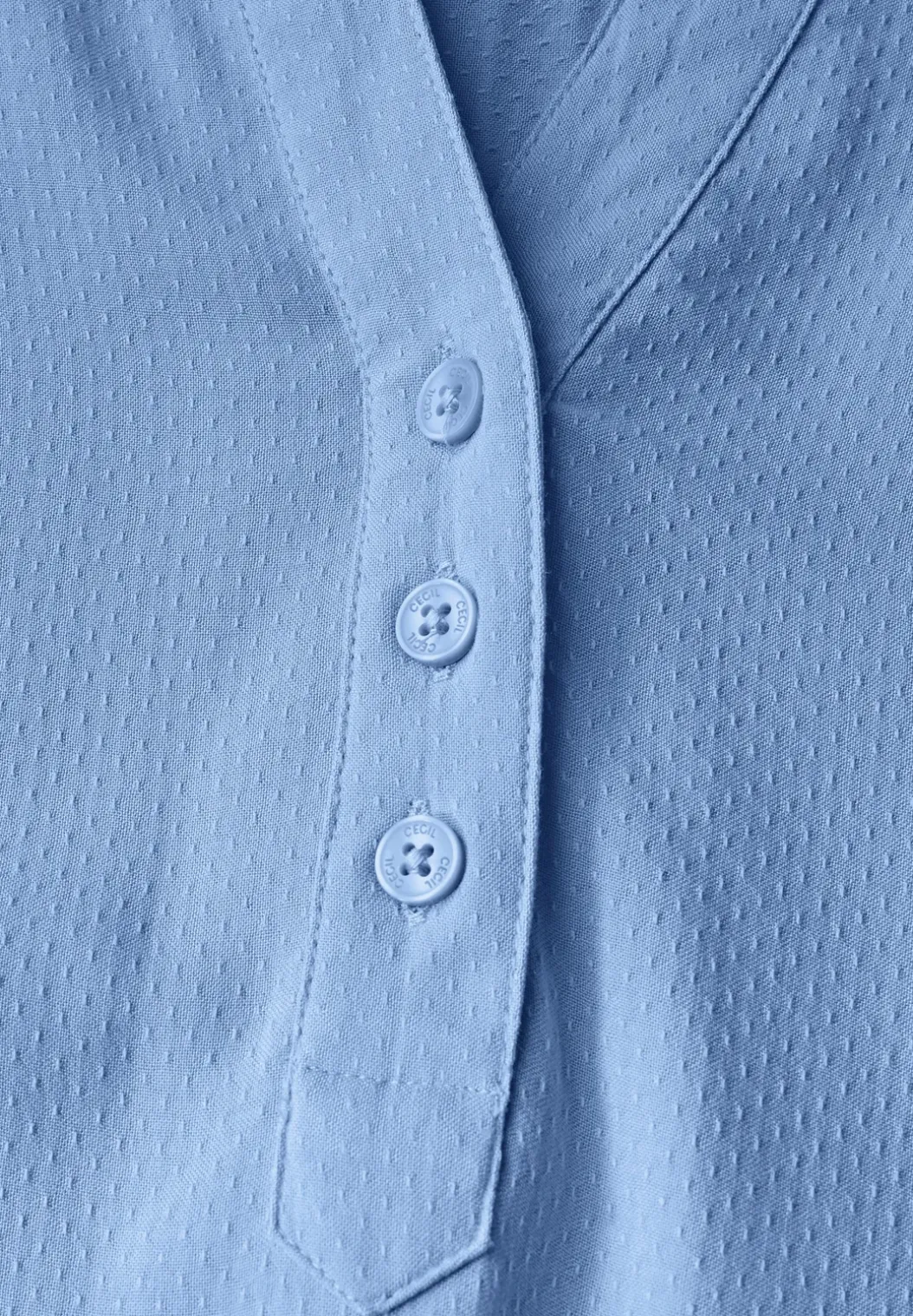 Blouse in effen kleur