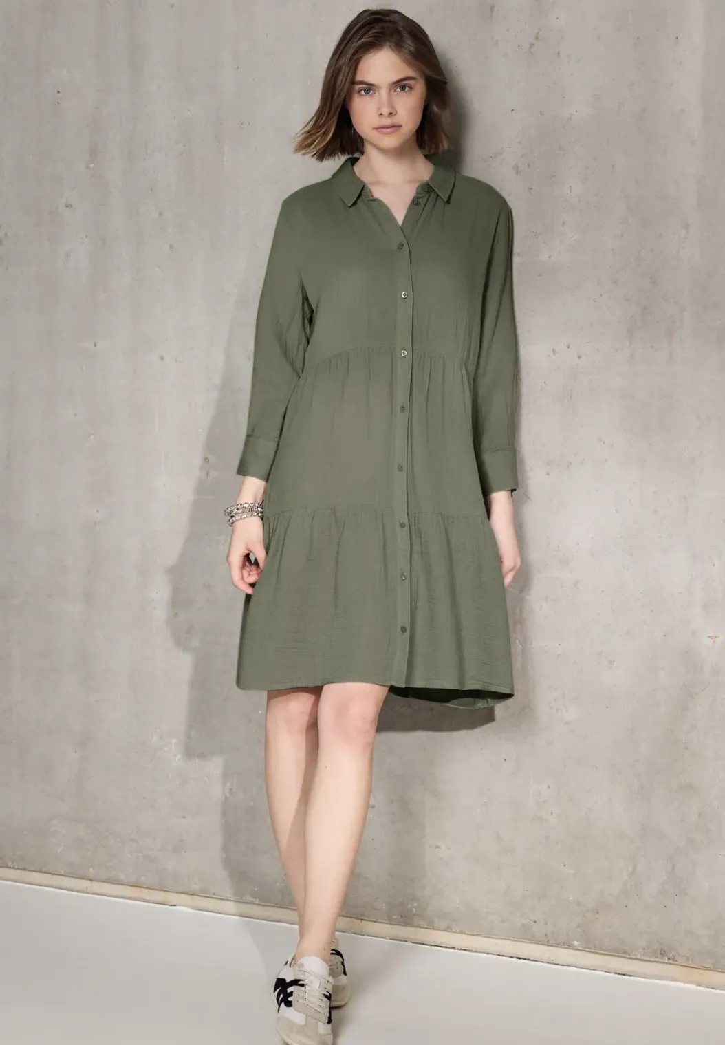 Blousejurk met volants