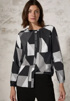Blouse met grafisch patroon