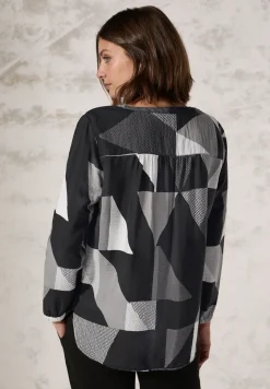 Blouse met grafisch patroon