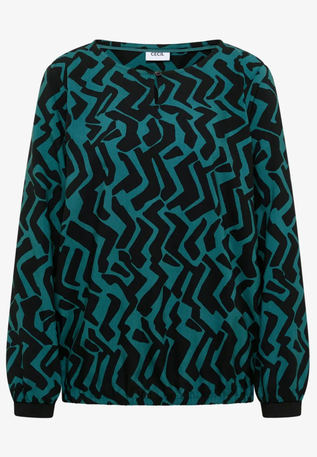 Blouse met grafisch patroon