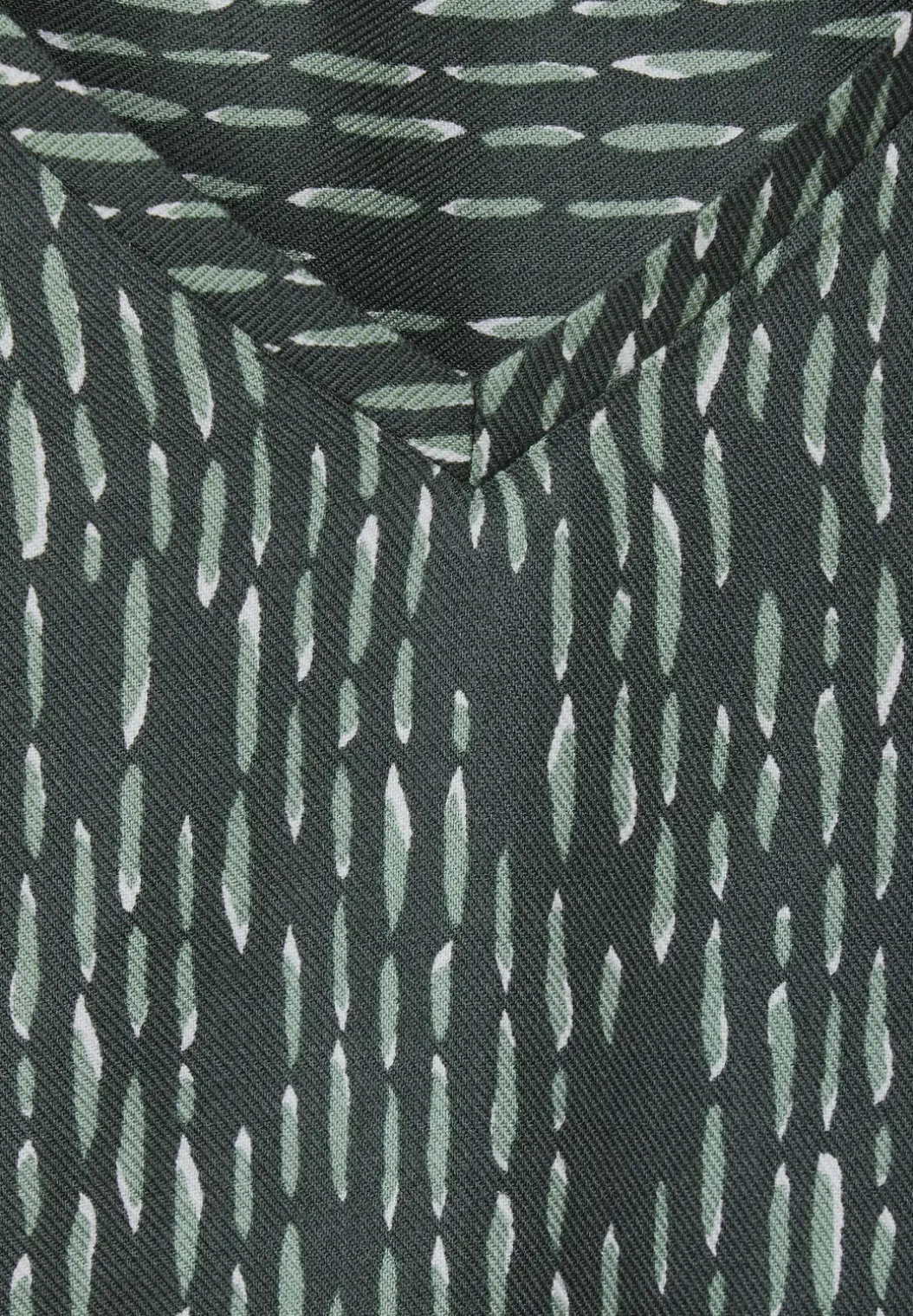 Blouse met onopvallende print