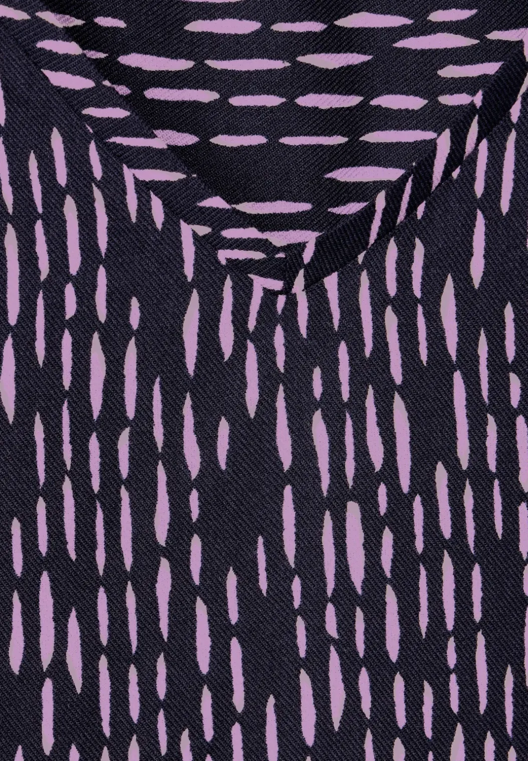 Blouse met onopvallende print